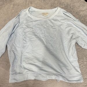 American Eagle Outfitters Light Blue Crewneck Sweatshirt